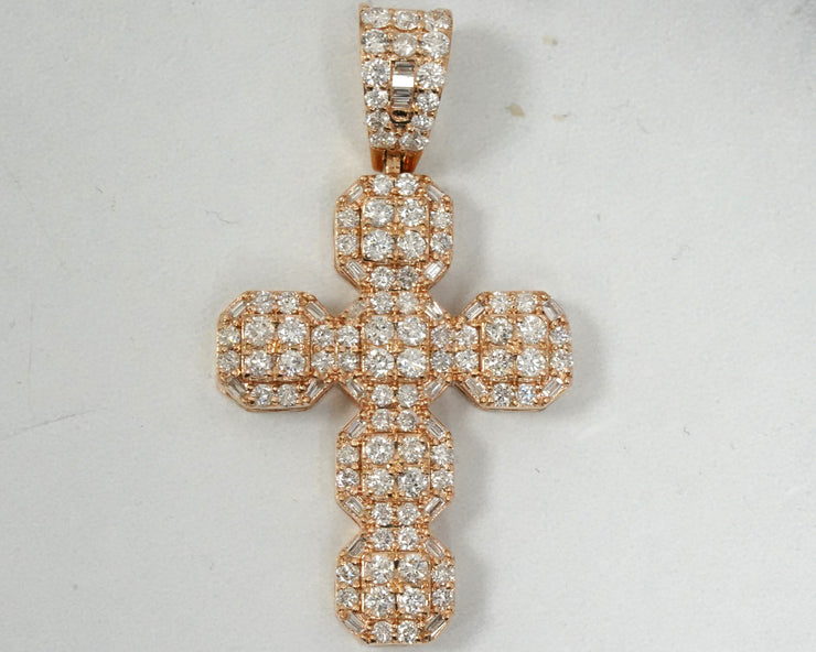3CT Diamond Cross