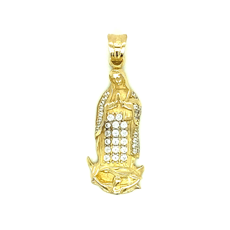 Virgin of Guadalupe 14K Yellow Gold