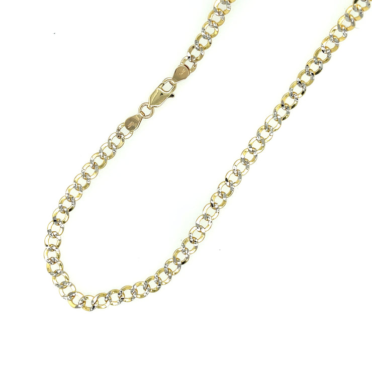 Solid Miami Cuban Chains 14K