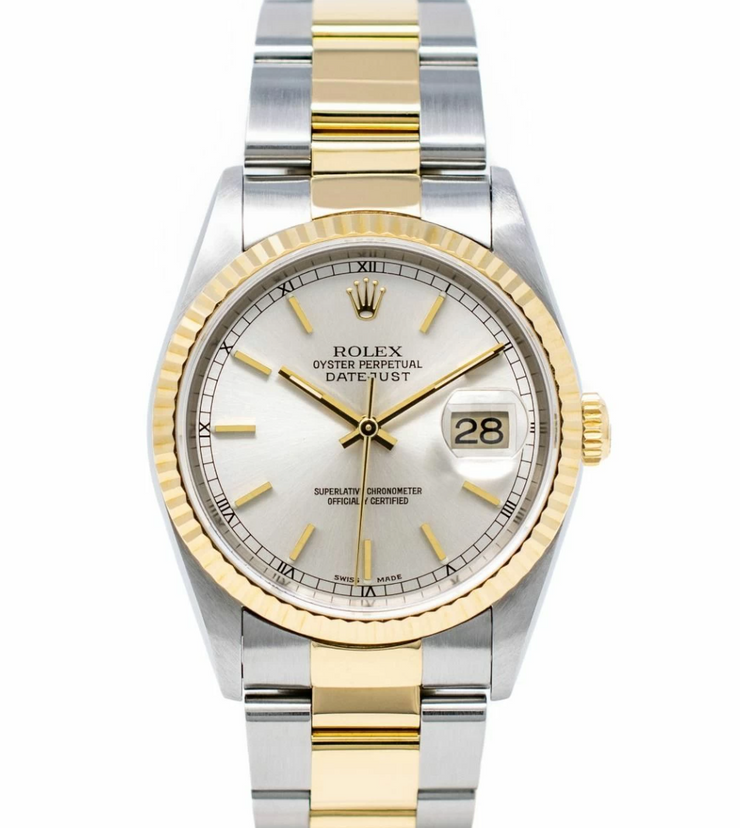 Rolex DateJust 36mm 2Tone Yellow Gold/Stainless Steel