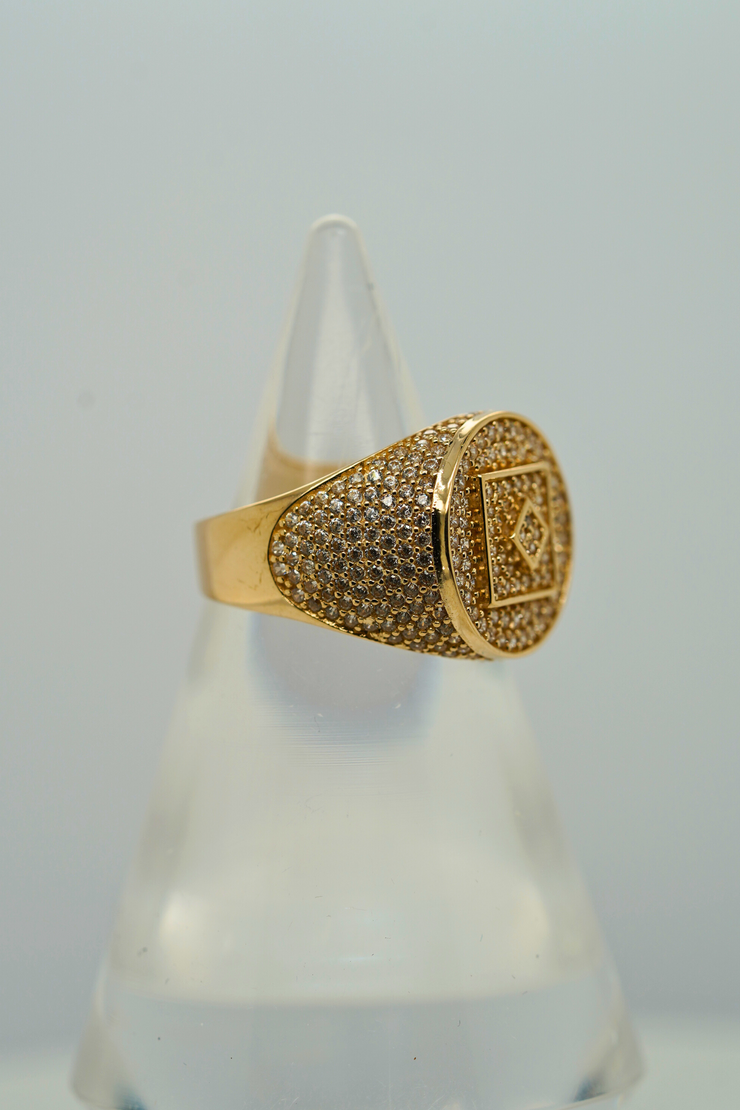 Gold Fashion Rings - Men'