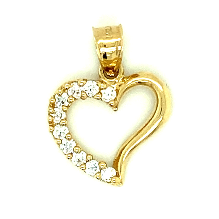 Heart 14K Yellow Gold