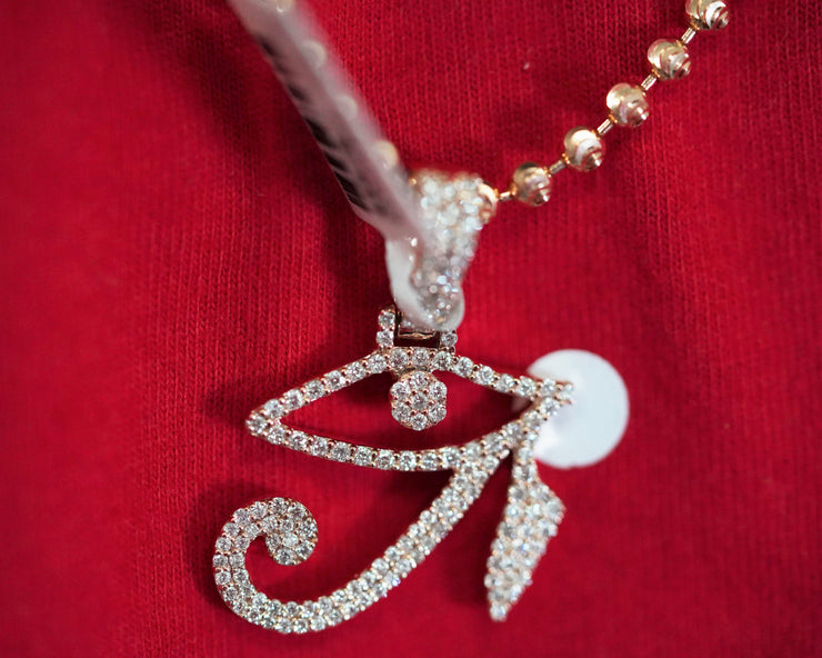 .81 Ct Diamond Eye Of Ra 14K Rose Gold