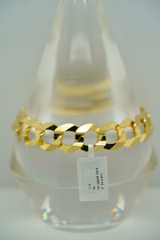 Curb Cuban Bracelet 14K Yellow Gold