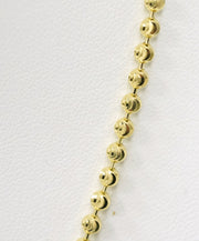 Moon Cut Chain 14k Yellow Gold