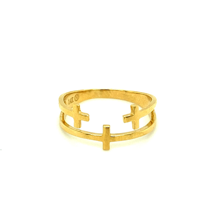 Solid Gold Ring G 14K