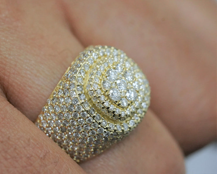 Diamond Fashion Rings  -  Men'