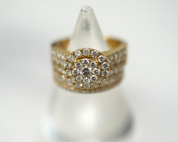 Diamond Engagement Duo Set