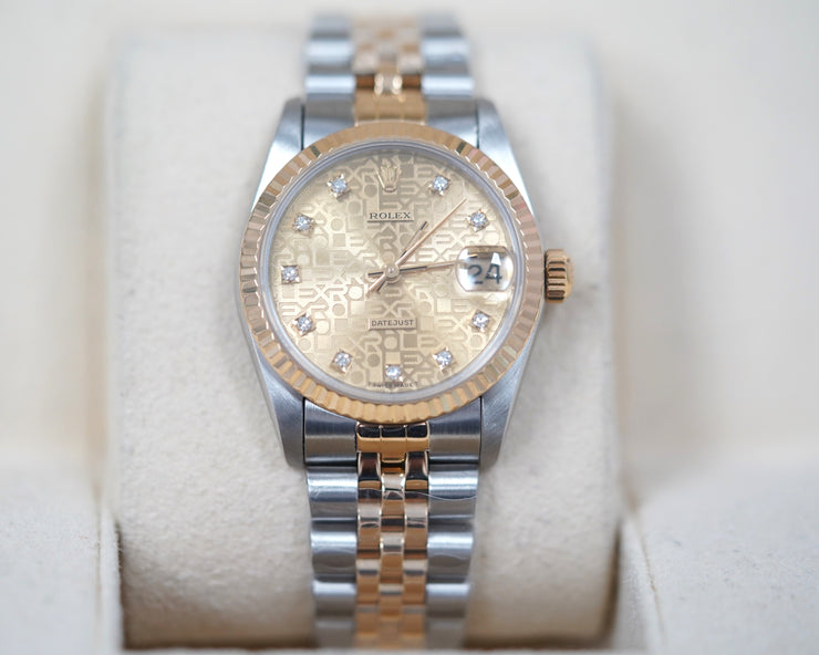 Pre Owned Rolex Jubilee Band 14K Yellow Gold