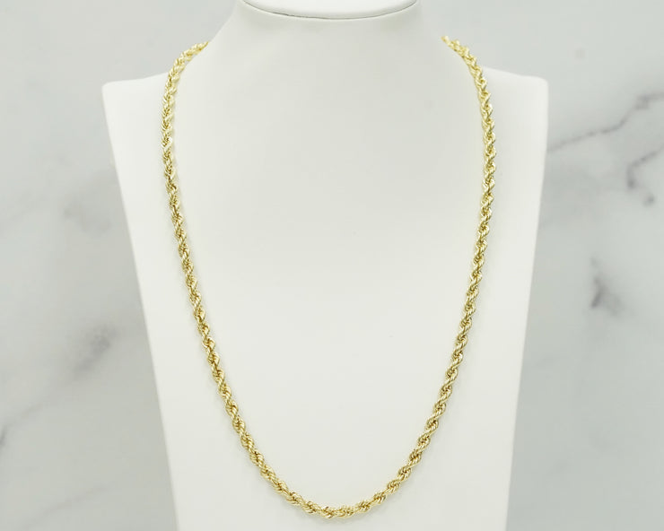 Semi Solid Rope Chain