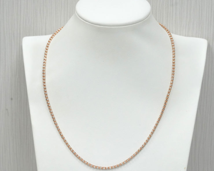 Ice Chain 2.5mm Rose Gold