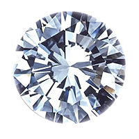 0.53 Carat Round Lab Grown Diamond