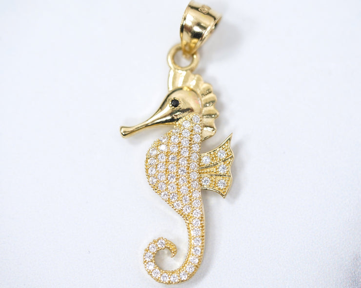 SeaHorse 14K Yellow Gold