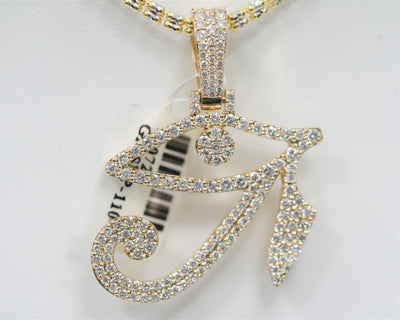 1.83 Ct Diamond Eye Of Ra 14K Yellow Gold