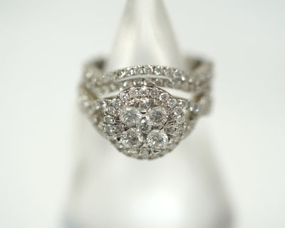 Diamond Engagement Duo Set