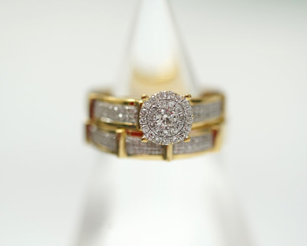 0.50 Ct Diamond Ring 14K Yellow Gold