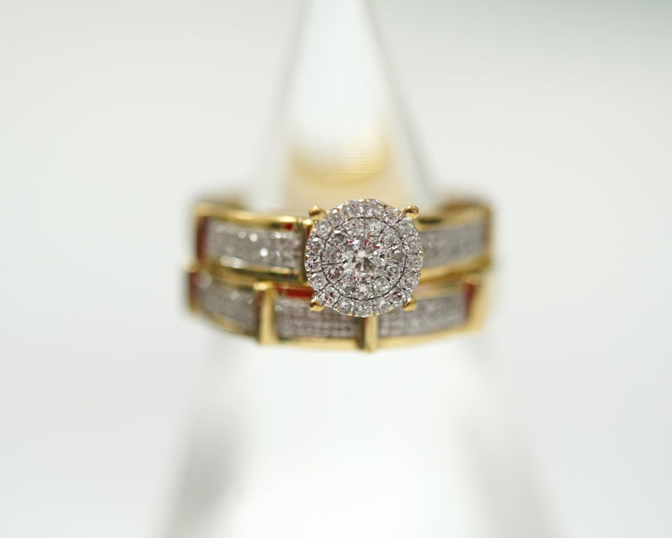 0.50 Ct Diamond Ring 14K Yellow Gold
