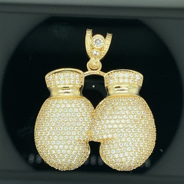 Boxing Gloves Yellow Gold 14K