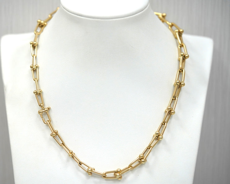 Accomplished Link Necklace 14K Yellow Gold