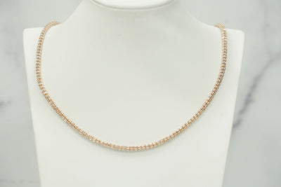 Ice Chain 14K Rose Gold