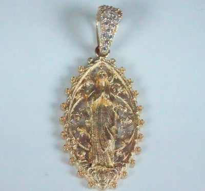 Virgen de la Altagracia 14K Yellow Gold