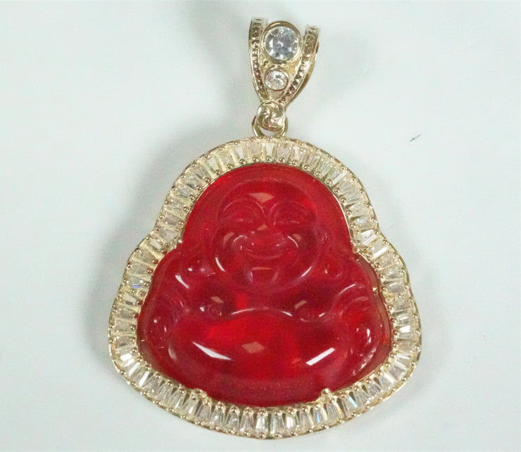 Red Buddha Pendant
