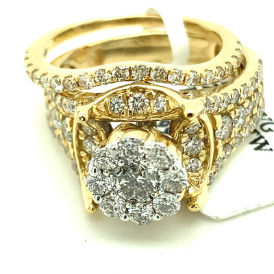 Diamond Engagement Duo Set
