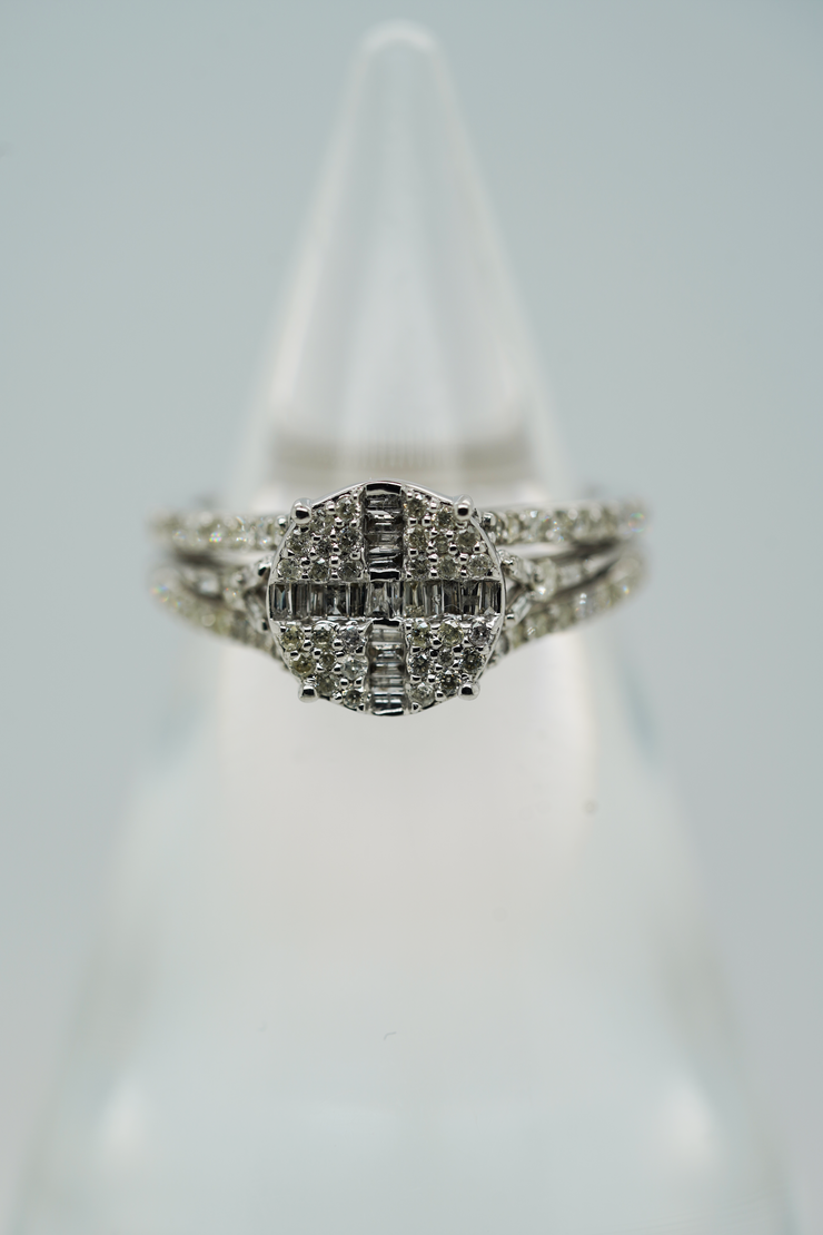 White Gold Engagement / Promise Ring