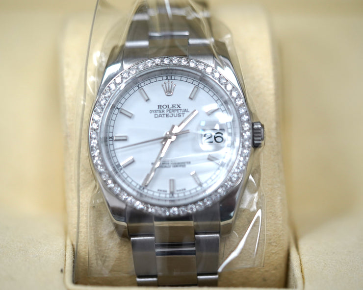 Pre Owned Rolex Datejust 36MM Stainless Steel