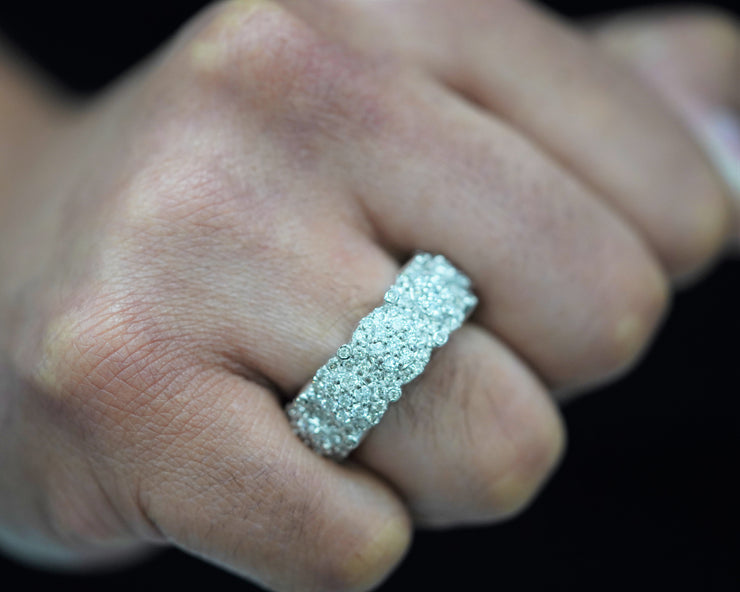 Diamond Fashion Rings  -  Men'