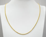 Semi Solid Franco 14k Yellow Gold