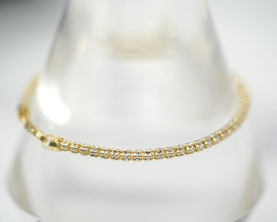 Ice Chain 3mm 14K Yellow Gold