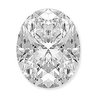0.30 Carat Oval Lab Grown Diamond