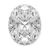 0.30 Carat Oval Lab Grown Diamond